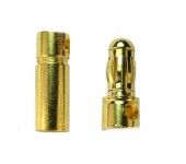 3.5mm Golden Bullet Connector (one pairs)x 30