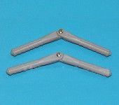 D2×L33mm Pivot & Round Hinges (10pcs) HY008-00101