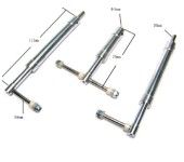 T Shape Aluminum Anti-vibration Landing Gear 40-60 Class