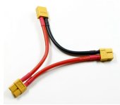 XT60 Connector 1-Male 2-Female Serial Connection Cable XT1M2F