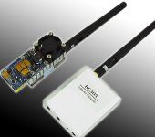 FPV 5.8G 500mW A/V Transmitting/receiving System RC305+TS352