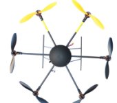 LOTUS RC UFO T700 Folding Hexacopter FPV Aircraft Multicopter Frame ARF with Landing Skid