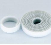 15mm Wide Velcro (loops & hooks integrated) 1 Meter White