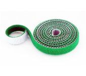 20mm Wide Velcro (loops & hooks integrated) 1 Meter - Green 