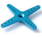 High Quality Blue 25T Metal cross Servo Arm 