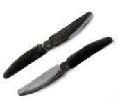 5x 3 inch 3K Carbon Propeller Set (one CW, one CCW) 