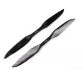 16x 5.5 inch 3K Carbon Propeller Set (one CW, one CCW) - Sharp Tip