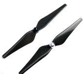 9.4x 4.3 inch / 9443 3K Carbon Propeller Set (one CW, one CCW) W/ self-lock nut for DJI Phantom V2