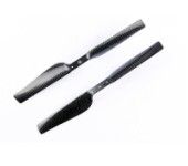 Parrot 8 x 3.8 inch 3K Carbon Propeller Set (one CW, one CCW) for Mini Quadcopter 