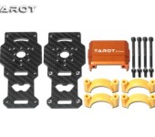 TAROT 25MM New CF Motor Mount/Orange TL96026-02