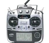 FUTABA T14SG 14-Channel 2.4GHz FASSTest Telemetry RadioControl System w/7008SB Receiver Left