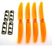 Gemfan 5045 5*4.5 Propeller Prop CW Orange 4PCS for QAV250 RC Quadcopter