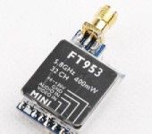 FT953 5.8G 32CH 400mW Mini Transimitter TX FPV for RC Multicopter