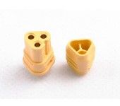 MT30 2mm 3 Core Gold Plated Female Connector for QAV 250 Glider MT30FM