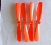 DAL Indestructible 4045 V2 Bullnose Props Orange