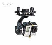 Tarot TL3T01 Update FPV T4-3D 3D Metal 3-axis Brushless Gimbal for GOPRO HERO 4