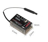 Upgraded RadioLink AT9-R9DS R9DS 2.4GHz 9CH DSSS Receiver For AT9 AT10 Transmitter