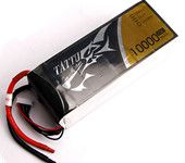 Tattu/Gens Ace 10000mAh 22.2V 25C 6S Lipo Battery Pack