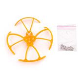 4 PCS  Propeller Guard For Aurora 100 Mini FPV Racer 1102 1103 1104  1105 Brushless Motor orange 