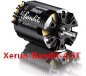 Hobbywing XERUN Bandit 4.5T Brushless Motor Car #BANDIT-4.5T-BLACK-G2