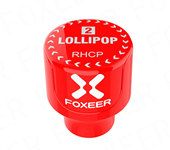 Foxeer 5.8G 2.5db Stubby Lollipop Short Antenna PA1416 SMA, plug - RHCP, Red