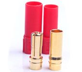 AMASS XT150 Connector Adapter Male Female Plug 6mm Gold Banana Bullet Plug
