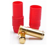 Red Amass AS150 7mm Gold-plating Anti Spark Connector Anti Arcing for HV High Power Lipo Battery