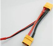 XT90 Male to Female + JST male Conversion Cable 