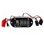 Rccskj 3 In 1 Methanol Nitro Ignition With Voltmeter And Large Current Digital Display Switch 2106#