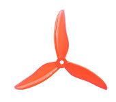 Gemfan Hurricane Clear Red 51499 3-Blade FPV Quadcopter Propeller (2 Pairs)
