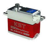 KST 70g/ 7.5kg/ .039 sec All Metal HV Brushless Digital Servo BLS805X (suit for 550-700 class helicopters)