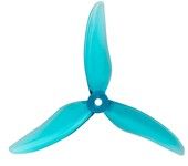 Gemfan Hurricane Clear Blue 51499 3-Blade FPV Quadcopter Propeller (2 Pairs)