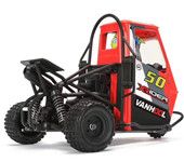 RC Car Remote Control Car 2.4G X-Rider 1/8 Piaggio Ape 1:8 3WD Kids Battery Powered Drift Cars RTR