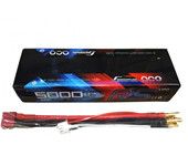 Gens ace 5000mAh 2S1P Hard Case 100C 7.4V Lipo Battery Pack for Rc Cars #10 Racing Series