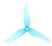 2 Pairs T-motor T5146 5 Inch 3-blade Propeller compatible POPO for FPV RC Drone - Clear Blue