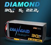 Foxtech Diamond 6S 30000mAh Semi-solid State Lipo Battery