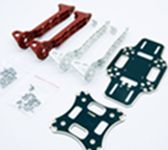 F330 Immersion Gold PCB Board Quadcopter Frame Kit - Red/ White Arms