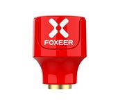 Foxeer Lollipop 3 2.5Dbi Stubby Omni FPV Antenna DJI Air Unit Vista PA1436 LHCP RPSMA Red 2pcs