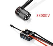 HobbyWing XERUN AXE R2 80A Brushless ESC with AXE550 R2 3300KV Brushless Motor