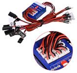 Remote Control Car 12 LED Lighting Kit Steering Brake Simulation Flash Light for 1/10 RC Car For Yokomo For Tamiya Exquisitely Designed