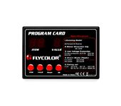 Original FLYCOLOR Programing Card for Remote Control RC Boats Ship Flycolor ESC Electronic Speed Controller