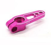 1PCS Aluminum Alloy 25T Servo Horn Arms 31mm For 1/10 TRX4 Sakura D4 RC Cars Drift Crawler Universal Accessories Parts Pink