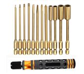 RC Model Tool 1.5/2.0/2.5/3.0/mm 12PCS Screwdriver Set Hex Screw Drivers Hex Nut Socket Wrench Spanner For aircraft model RC cars