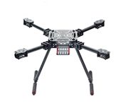 HSKRC ZD550 550mm Carbon Fiber Umbrella Folding FPV Quadcopter Frame Kit with Carbon Fiber Landing Gear Skid