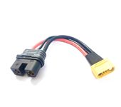 QS9L Female to AS150U Male Plug Adapter Cable 8AWG Conversion Line 20cm for RC Agriculture UAV Lipo Battery Balance Charger