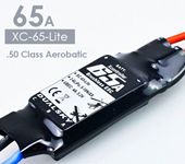 Dualsky Ultralight XC-65-Lite 65A output with 4A switching mode BEC Brushless Electric Speed Controller for RC Airplanes