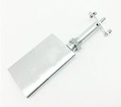 1pcs Simulation CNC Rudder System Assembly Streamlined Tail Helm For 80CM RC Yacht Warship Brushed Motor Boat Model