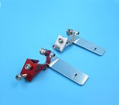 1pcs 52mm Steering Rudder Aluminum Alloy Water Rudder Metal Suction Rudders for RC Jet Boats Parts