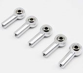 5PCS M3×26mm Silver Metal Ball Joint Connector Pull rod head Ball Head Buckle For RC Truck Buggy Crawler Car Refit Parts