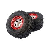 2 pcs 100mm Speed Car Tire Wheel Monster Truck Wheels Auto Upgrade Parts For 1/12 RC car Wltoys 12428 FY-03